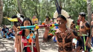 Alunos do Cesmac Agreste celebram mês dos povos indígenas com visita à Aldeia Karapotó Terra Nova (2)