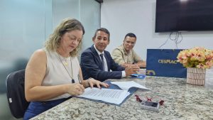 Acadêmicos de Direito do Cesmac do Agreste participam de audiências no Cejusc durante Semana Nacional de Justiça