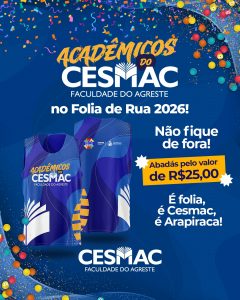 Cesmac do Agreste integra programação cultural do Folia de Rua 2026