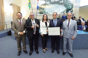 Sessao solene - Comenda Tavares Bastos - Desembragador Orlando Rocha -5